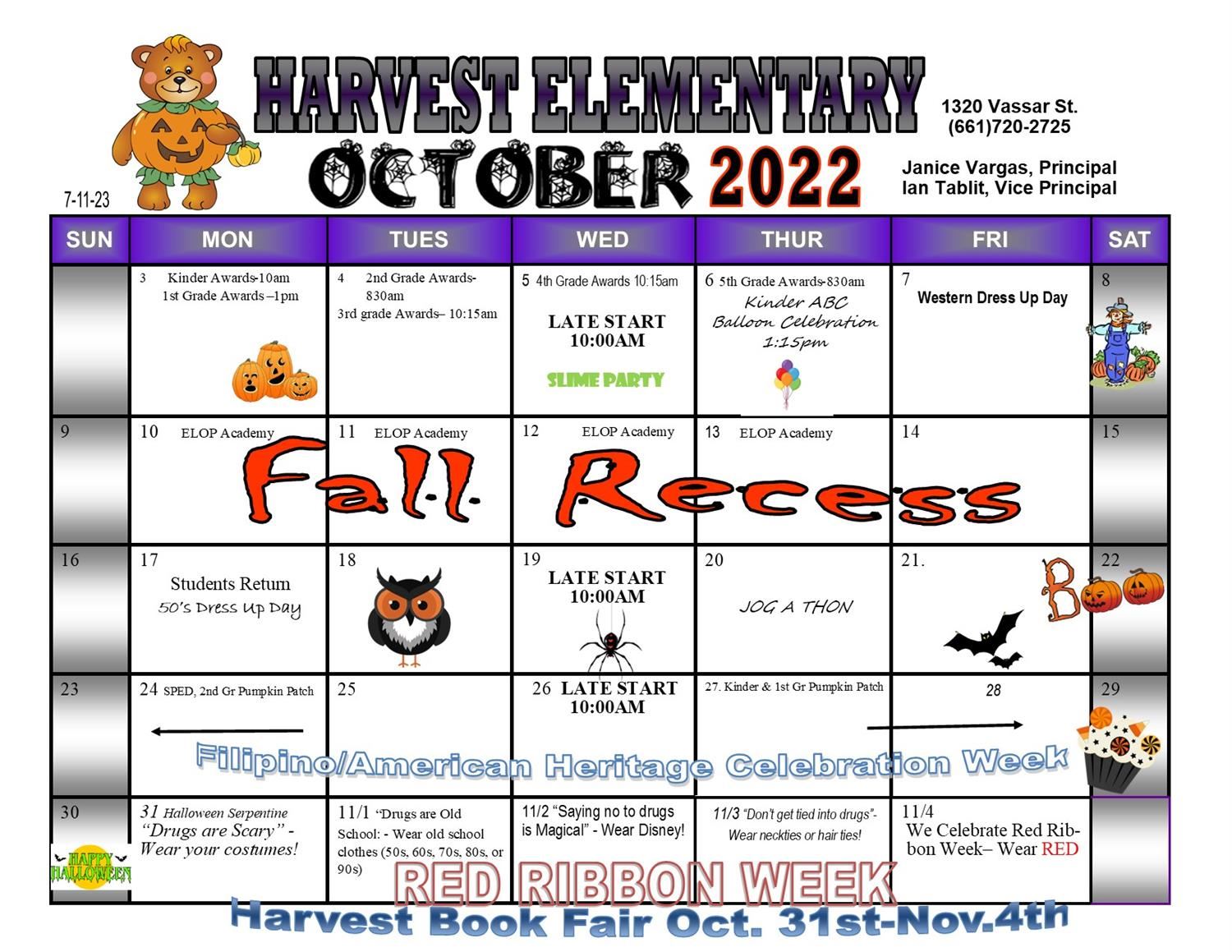 Harvest Elementary School / Homepage